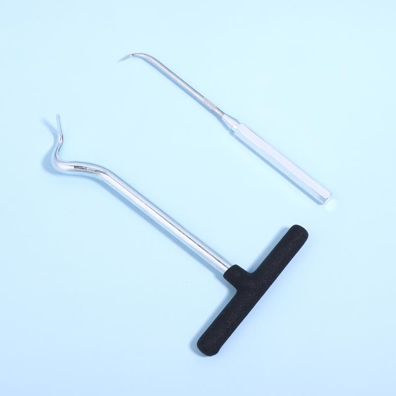 

Oil Seal Removal Tool Heavy Duty Disassembly Puller Seal Remover 3X Automotive O Rings Removal Hooks Picks Hand Tools 1Set A