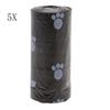 Degradable Poo Refills Scooper Home Supply Plastic 5Rolls/75Pcs Pet Dog Waste Poop Bags Pick