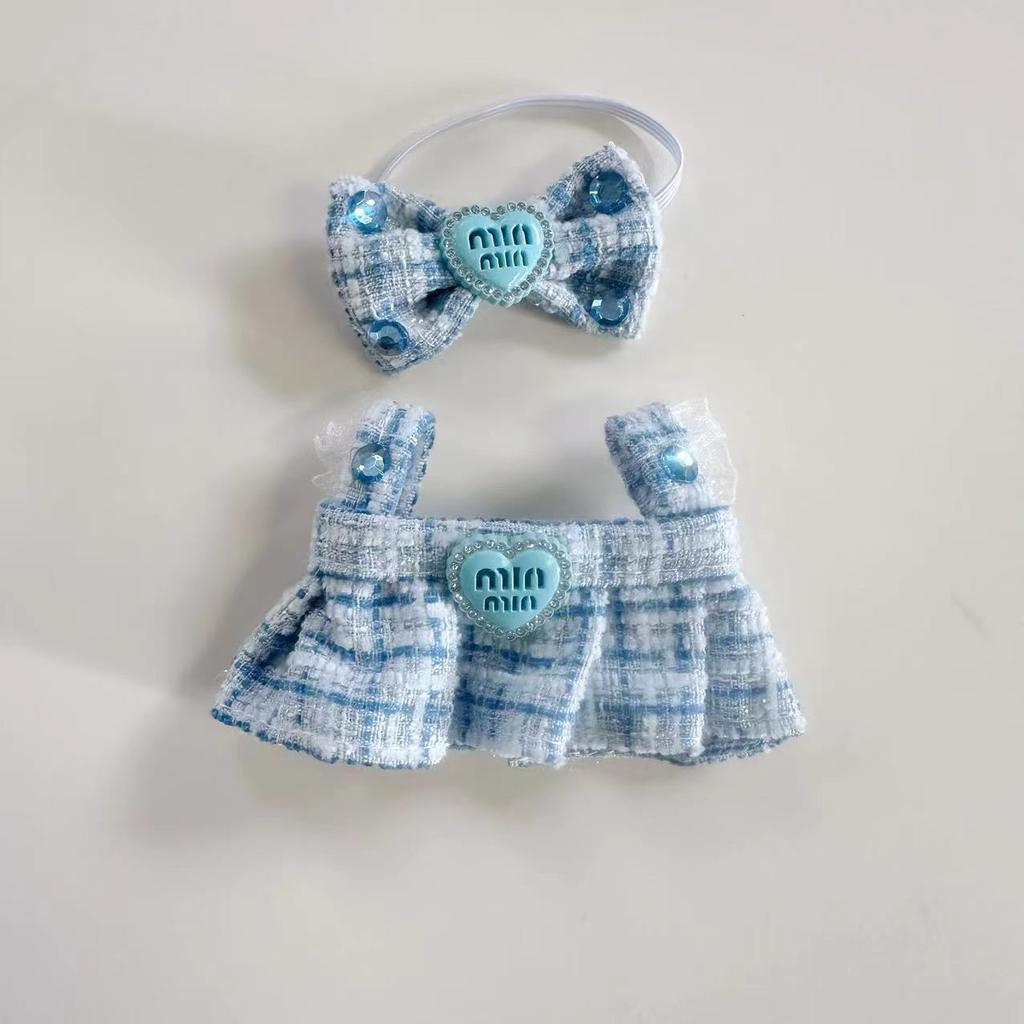 DIY Kleidung Niedliche Mini Plüschpuppenkleidung Outfit Accessoires für Labubu