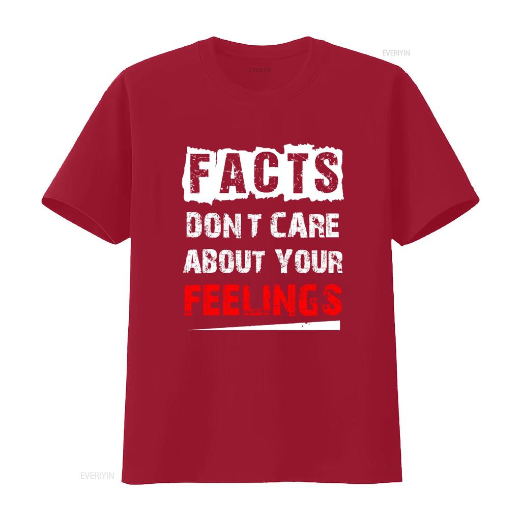 Facts Dont Care About Your Feelings T shirt for Fashion Casual J93I vintage Washed graphic Comfortable fashion Breathable