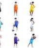 Summer Basketball Jersey Set - Available for Men, Women, and Kids - Short Sleeve Team Uniform A115