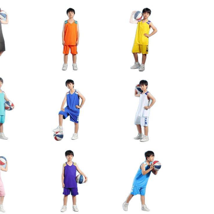 Summer Basketball Jersey Set - Available for Men, Women, and Kids - Short Sleeve Team Uniform A115
