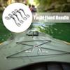 4pcs Handle 5mm Stainless Steel Wire Eye Strap Boat Canopy Tie Engines Hook Marine Accessories Down W0n2