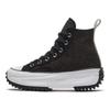 Run Star Converse Hike High 'Black Ice - Black Silver' 169437C