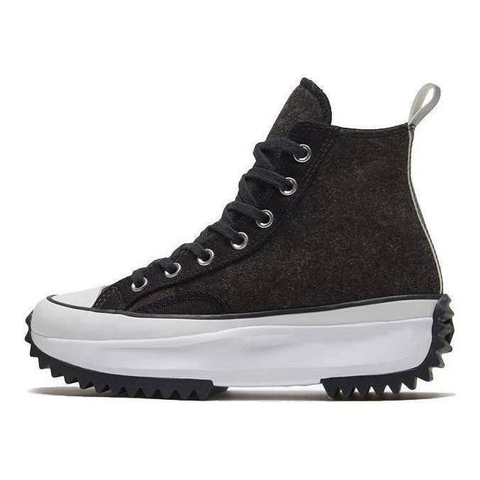 Run Star Converse Hike High 'Black Ice - Black Silver' 169437C