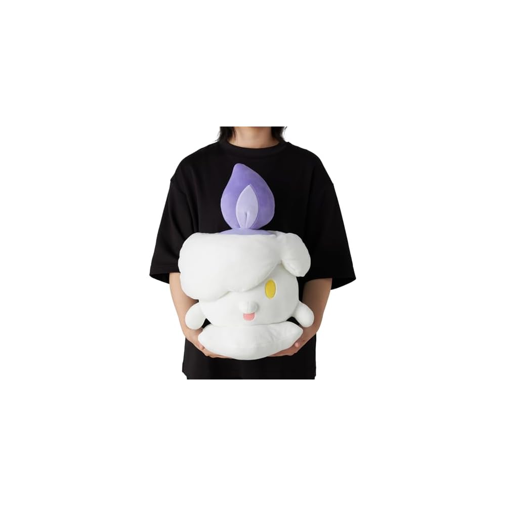 Pokemon Center Original Mochiri Mochi Plush Toy Litwick 20cm