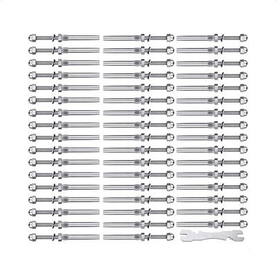 T316 Stainless Steel Cable Railing Hardware, System Kit, for Wood & Metal Posts, 3/16" Swage Stud Tensioner