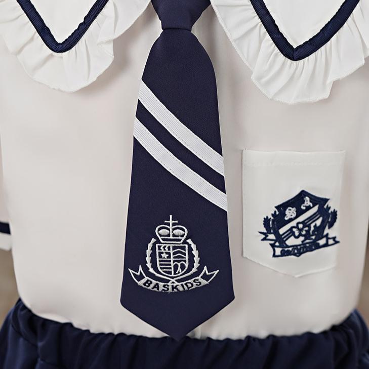 Girls' College Style Set Summer Children's JK Uniform Skirt Summer Skirt Girls' Pleated Skirt