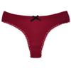 Ladies Underwear Panties Thong String Lace Transparent Underpant Knickers Briefs G String 6 pcs/Lot