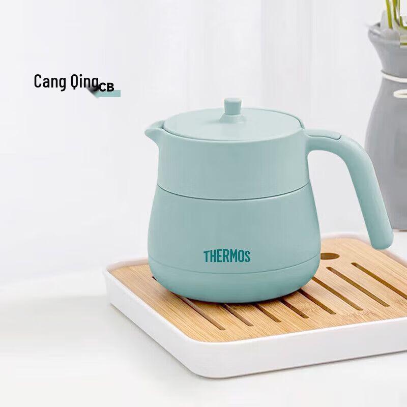 THERMOS 590ml Stainless Steel Insulated Teapot