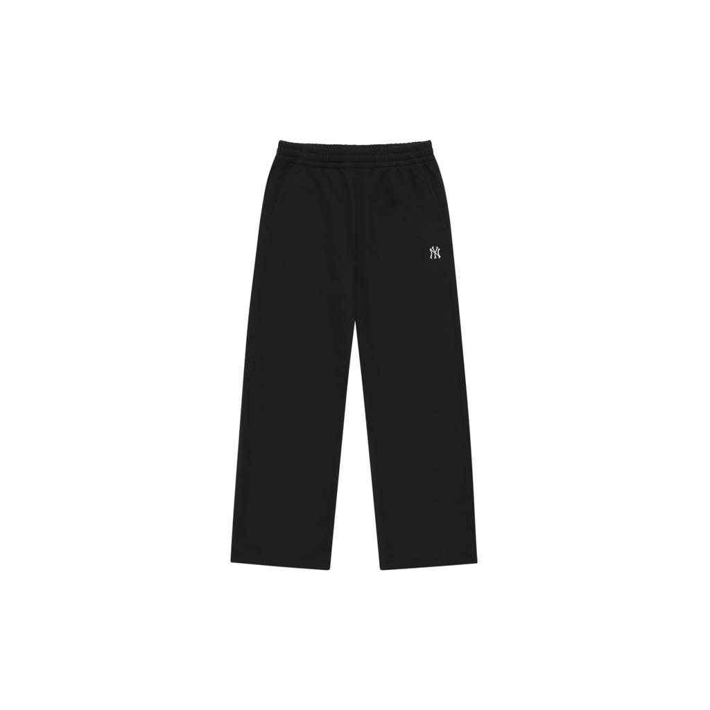 New MLB New York Yankees Basic Collection FW24 Casual Pants Unisex Black 3APTB0144-50BKS