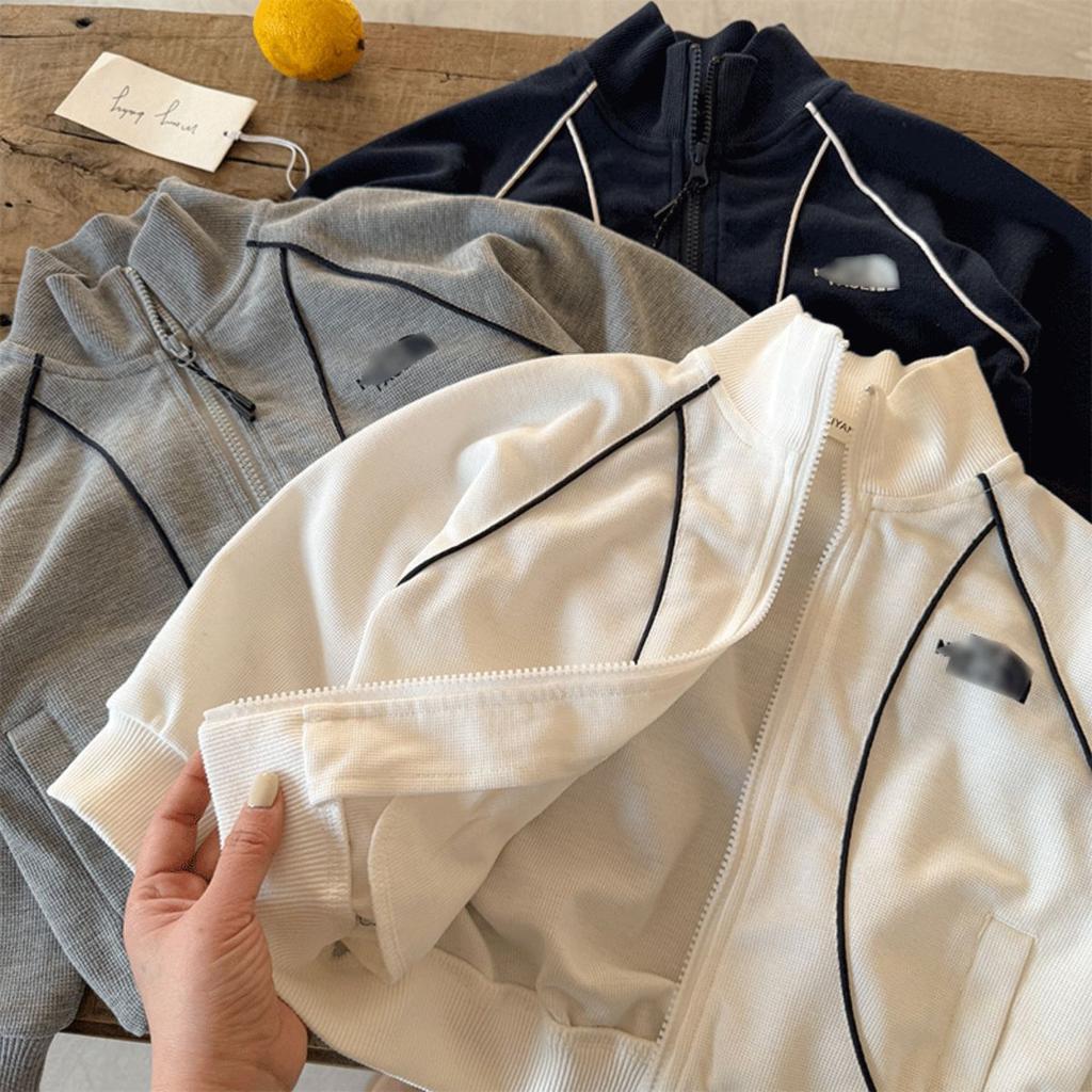 Kids Cotton Spring Jacket for Boys and Girls Casual Sporty Outerwear