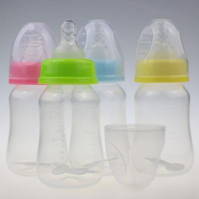 120 ml Geborener Säugling Schnuller Saft Pflege Baby Fütterung Mund Standard Silikon Nippel Wasser Obst Getränk Flasche Medizin Milch