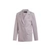 Solid Color Straight Leg Comfortable Suit Women Suits Pink FN2767