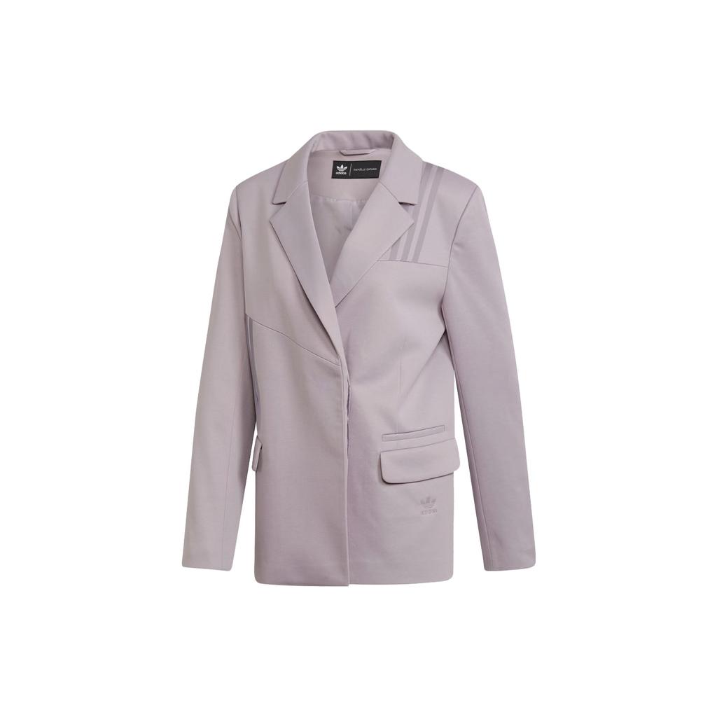 Adidas Solid Color Straight Leg Comfortable Suit Women suits Pink FN2767