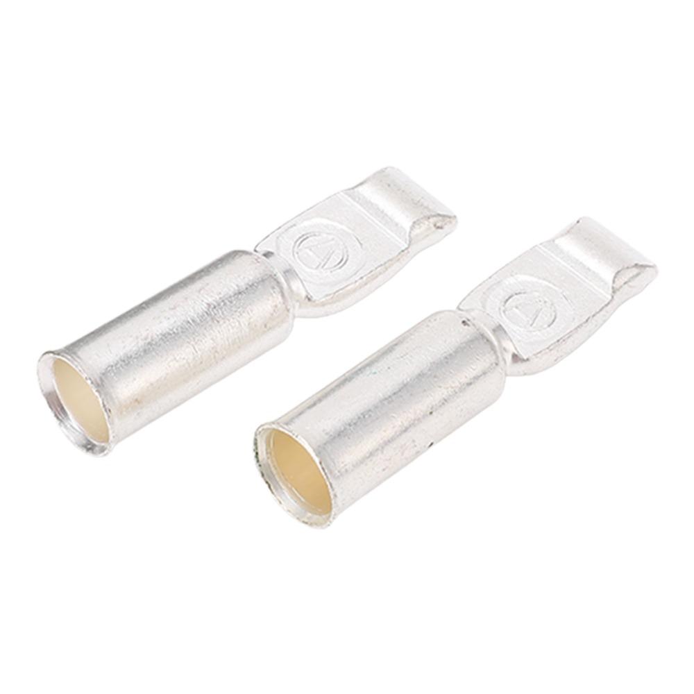 2PCS Universal 175A Quick Disconnect Connector 600V Grey Quick Connect Disconnect Wire Harness Connector Plug Traction System