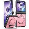 Aluminiumlegierung Rückabdeckung Handyhülle Für Samsung Galaxy Z Flip 8 Z Flip 7 mit 360° drehbarem Ringständer Scharnierschutzabdeckung