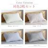 Broccoli House Linen Pillow Set of 2 Cotton 45 X Machine Perfect for Spring and French 45 X Ivory Pads, (Same Color), 100% Filling, 65cm,