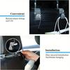 2pcsMultifunction Portable Rhinestone Car Seat Back Hook Headrest Storage Holder Hanging Bag Organizer Auto Interior Accessories