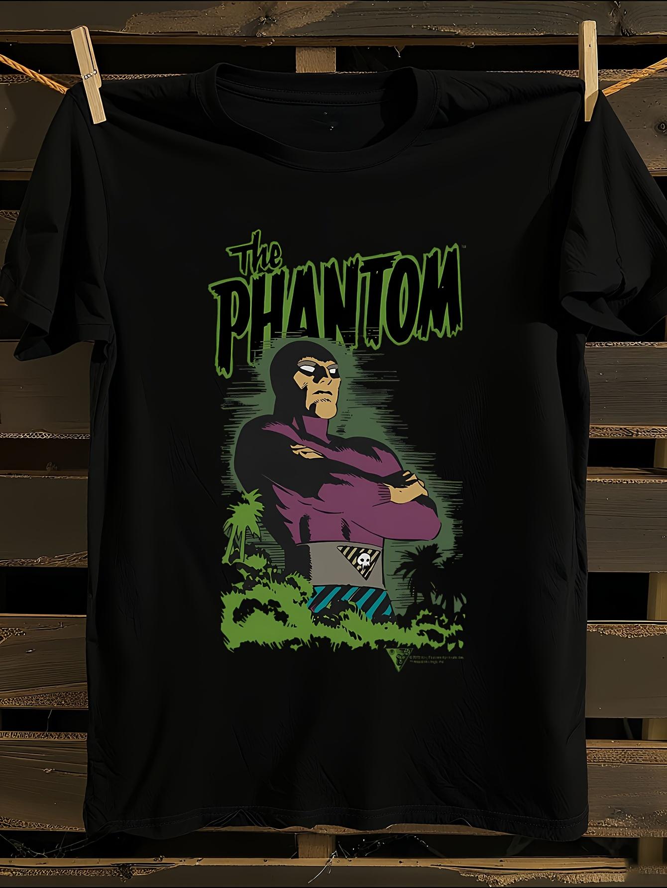 The Phantom Jungle Protector Comic Book Graphic T-shirt L