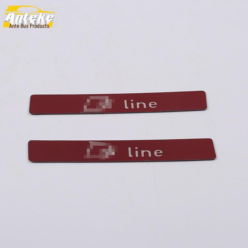 Ankai Rear Bumper Protector Trim for 2019 A6L Trunk