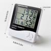 Hanging Desktop Table Clocks LCD Display Dual Temp Digital Humidity Monitor  Indoor Outdoor