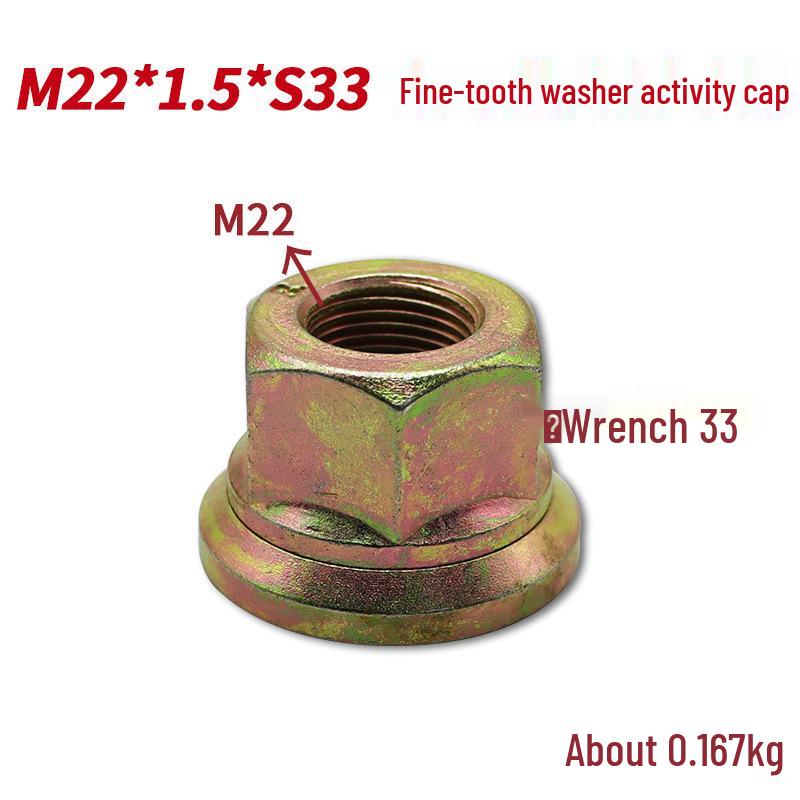 

12.9 Grade JAC Kangling 22mm x 120mm Rear Wheel Hub Bolts, Rim Bolts & Tire Lugs