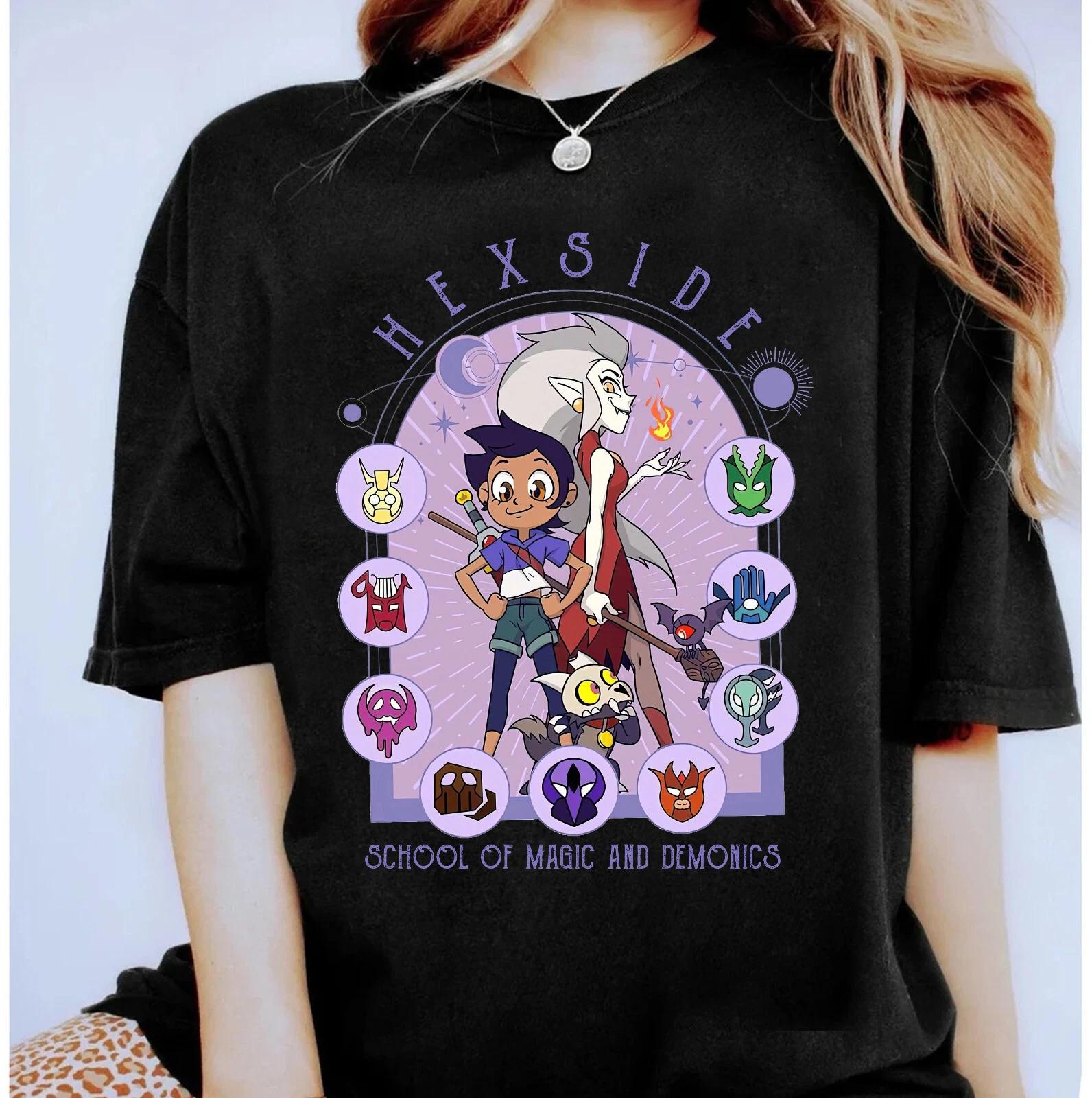 Футболка Disney Дом Совы Школа Хексайд Унисекс Взрослый Детская Футболка 320111198 S