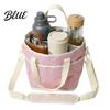 Stable Drink Caddy for Road Trips Beverage Pouch with Adjustable Strap Reusable Waterproof 4 Cup Carrier Heavy Duty Tray Cups Holder Foldable