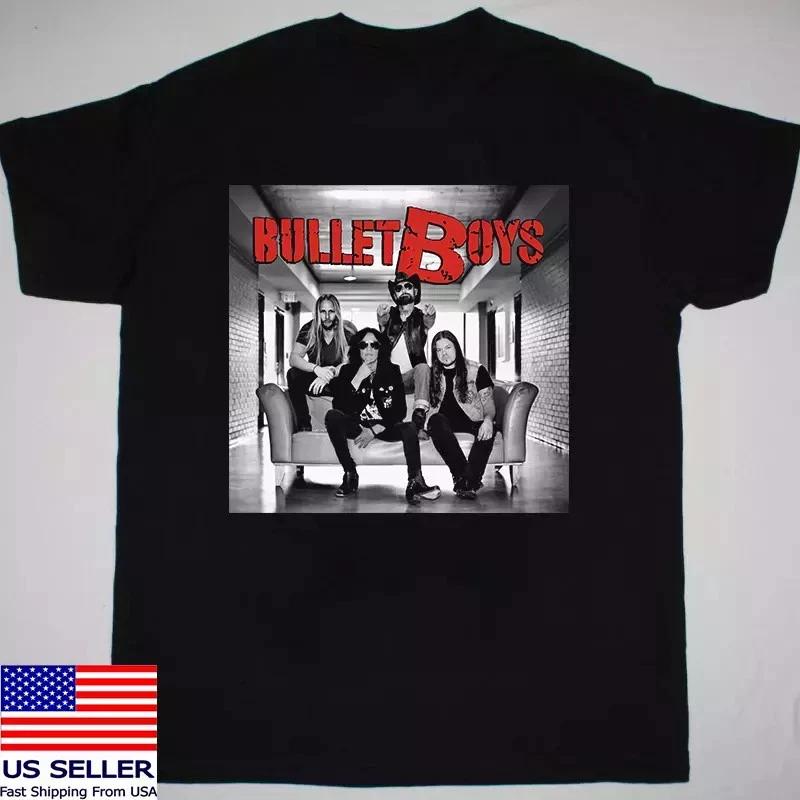 Bulletboys Band On Tour 2025 Black T Shirt Full Size S-.webp