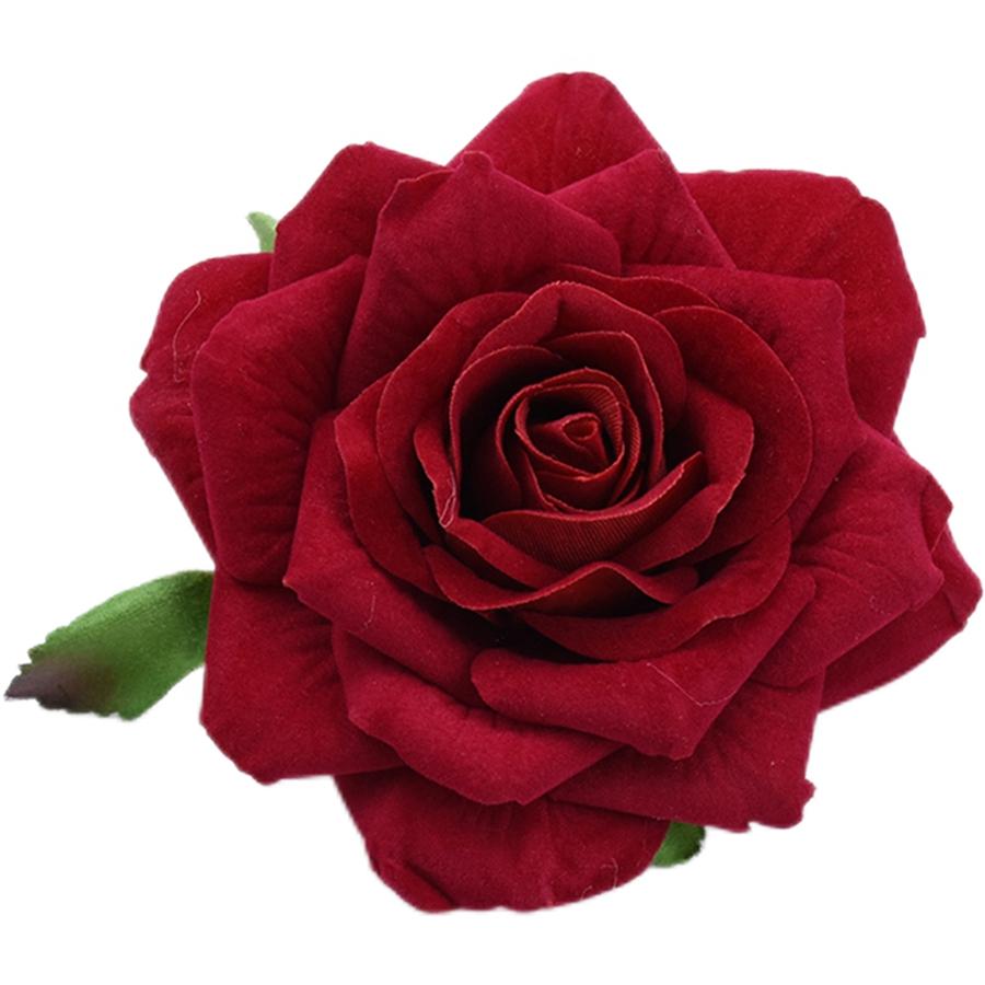 

10 шт. Высококачественные искусственные цветы Скрапбукинг Шелковая роза Сделай сам Цветы Стена Венок для украшения дома Свадебные аксессуары для невесты 5pieces красный