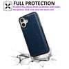 For iPhone 17 Case Calf Texture PU Leather Anti Fingerprint Back Phone Cover