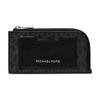 Coated Canvas Wallet, Card Holder Men's Black 36S0LGFE6B-BLACK