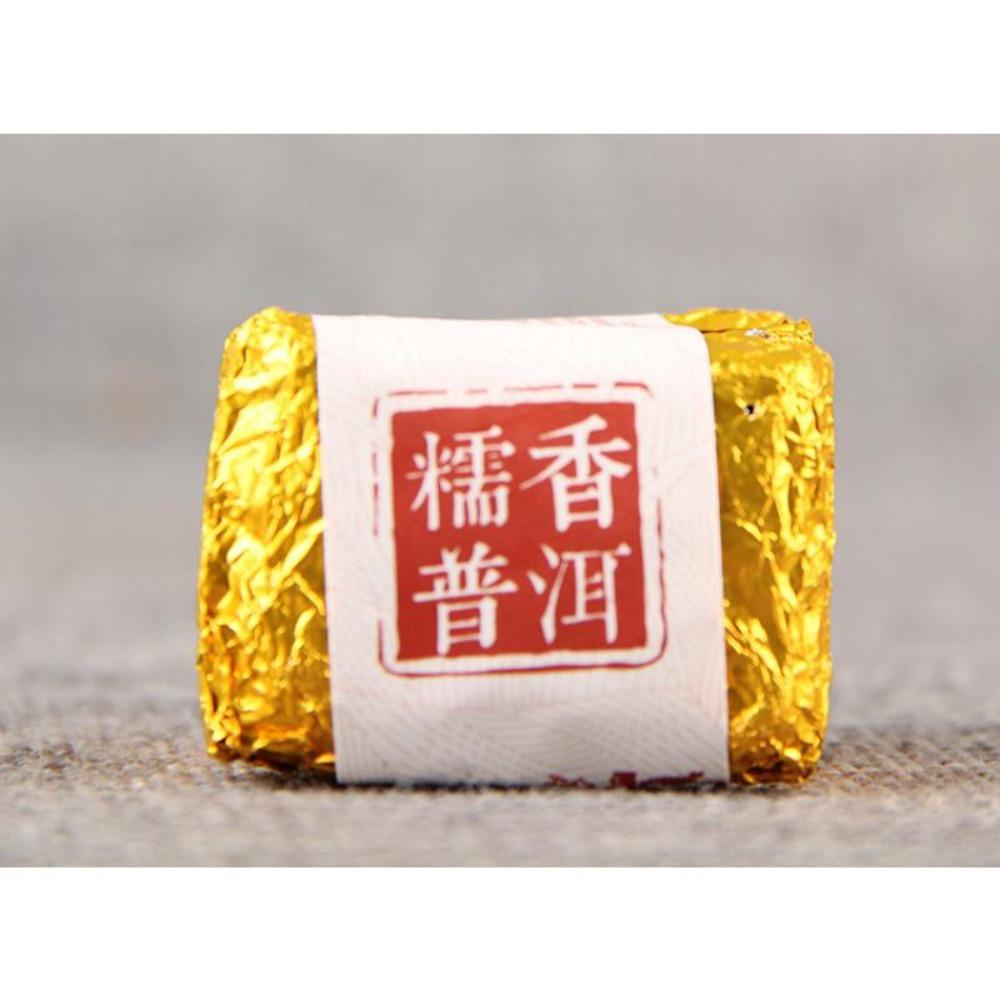 500g Mini Sweet Pu'er Tea Tuocha Square Brick Sticky Rice Herb