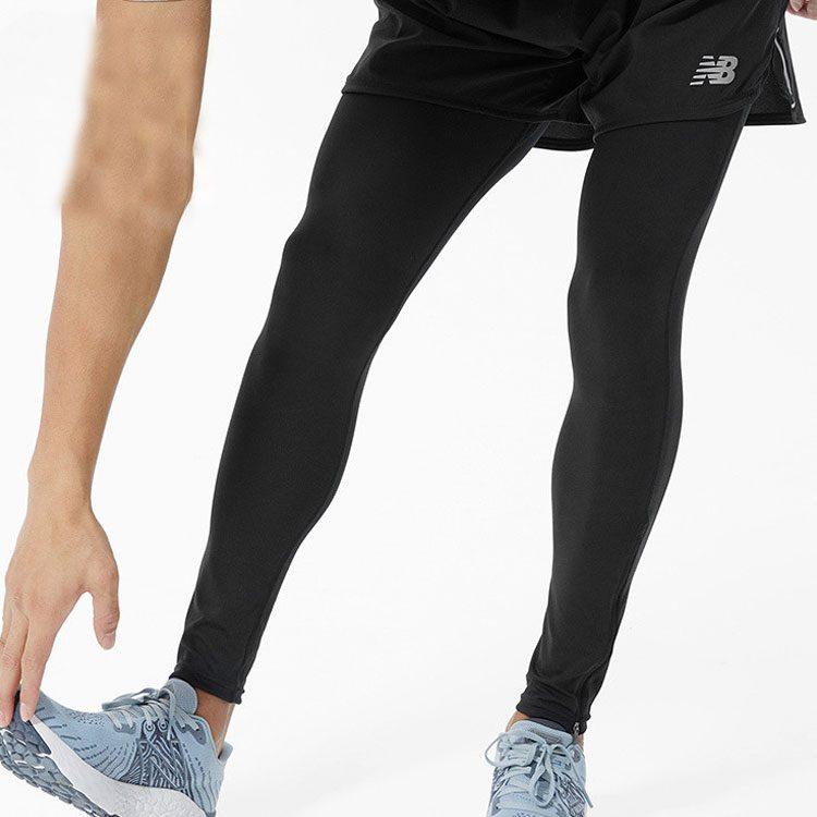 New Balance Casual Shorts Men's Black Moderate AMS21268-BK