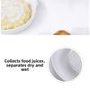Compact Design Porcelain Grater Dishwasher Safe Easy To Clean