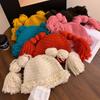 Warm Cute And Long Braided Knit Hat For Women In Beautiful Colors For Winter Comfort