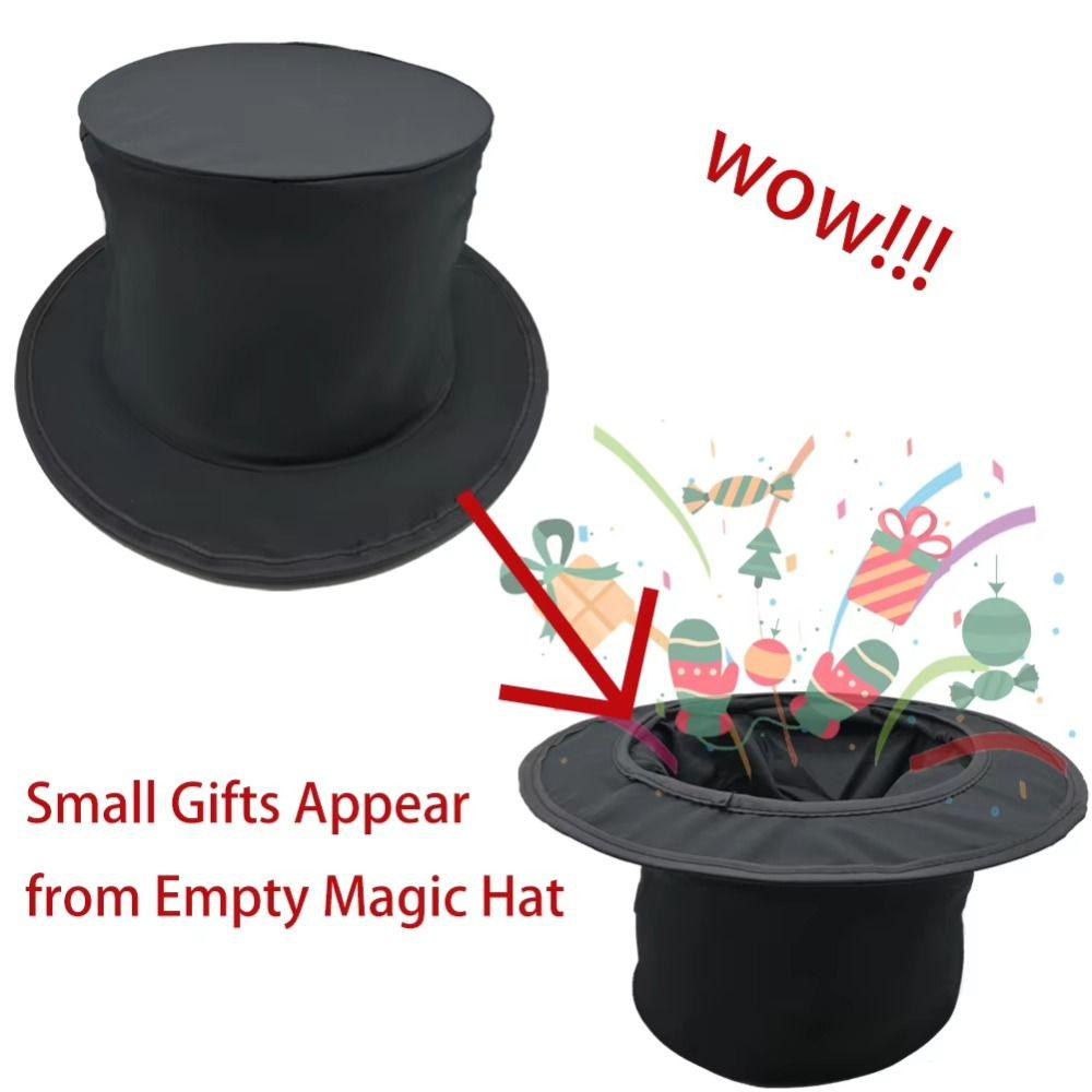 Magic Props Folding Magic Hat Anything Appears Magician Hat Props Stage Accessories
