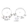 2023 Graduation Bracelet Gifts Sublimation Blank Photo Bracelets Blank Base Bracelets for Jewelry Making DIY Bracelets