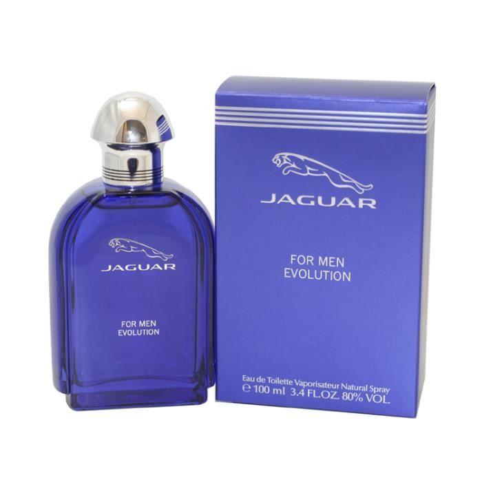 Eau de Toilette - JAGUAR - Evolution for Men - 100 ml - Spray - Parfum Masculin