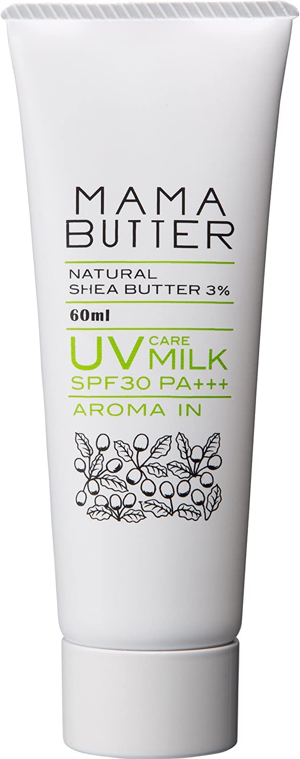 

Mama Butter UV Care Milk SPF30 Эмульсия от насекомых 60 мл Без добавок PA+++ [Новорожденный ~ Тип] (Аромаиновая трава)