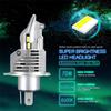 Motorcycle 35W H4 9003 HB2 LED Headlight Bulb 6000LM 6500K Hi/Lo Beam Light Lamp