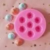 1 Piece Circular Cookie Baking Mold Candy Silicone Mold Cake Dry Perth Chocolate Flipping Sugar Mold