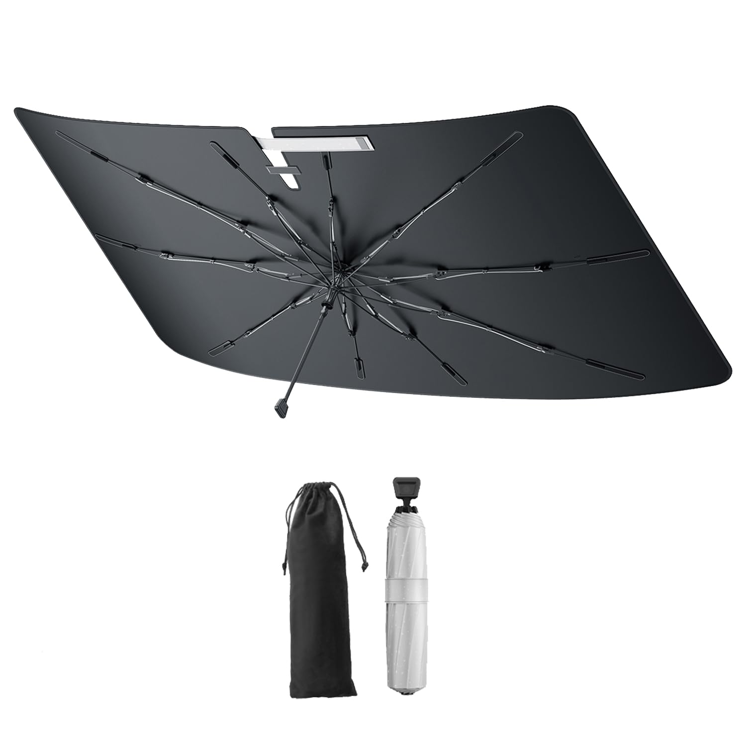 

BIBIBO 2025 Новый Улучшенный Эксклюзивный Солнцезащитный экран для Toyota 10 Серии 50 Серии Солнцезащитный экран Защита от УФ-лучей Затемняющий Складной Передний Солнцезащитный экран для автомобиля Разработан для