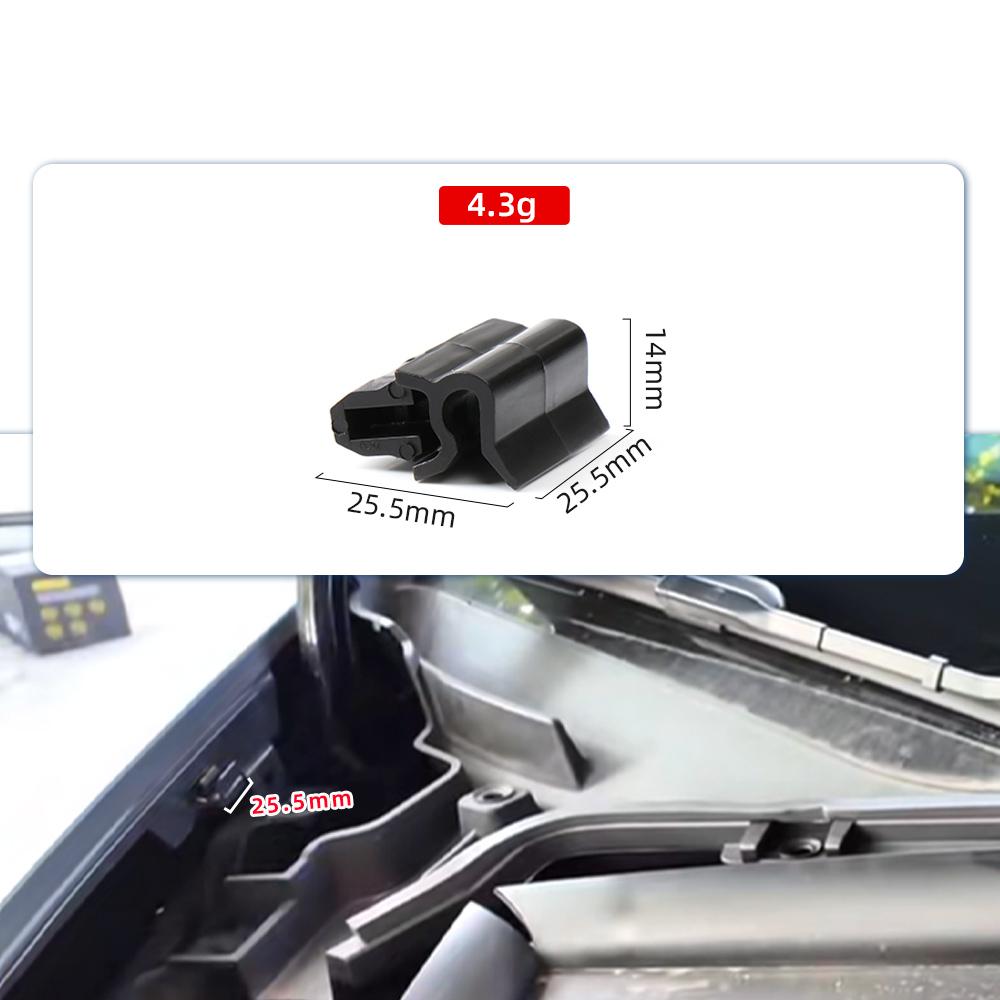 SGD4 Voor Tesla Model 3 Model Y Voorste Kofferbak Auto Plastic Gesp Voorste Motorkap Box Gesp Clip 1472872-00-C  1472872-00-B