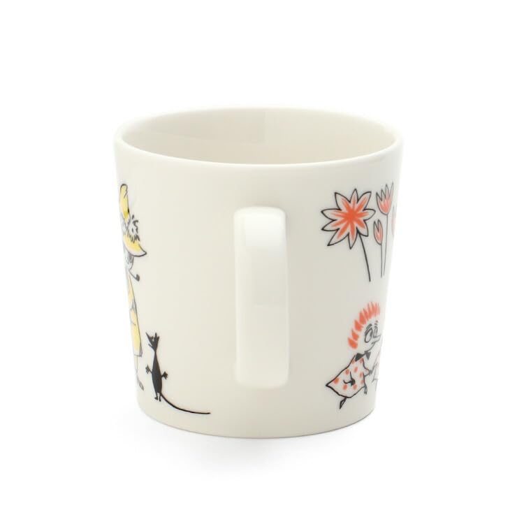 Arabia Moomin ABC Mug, 300ml, featuring Snufkin [Parallel Import]