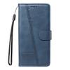 For Nothing Phone (3a) Wallet Case T-Shape Lines Leather Phone Cover Stand