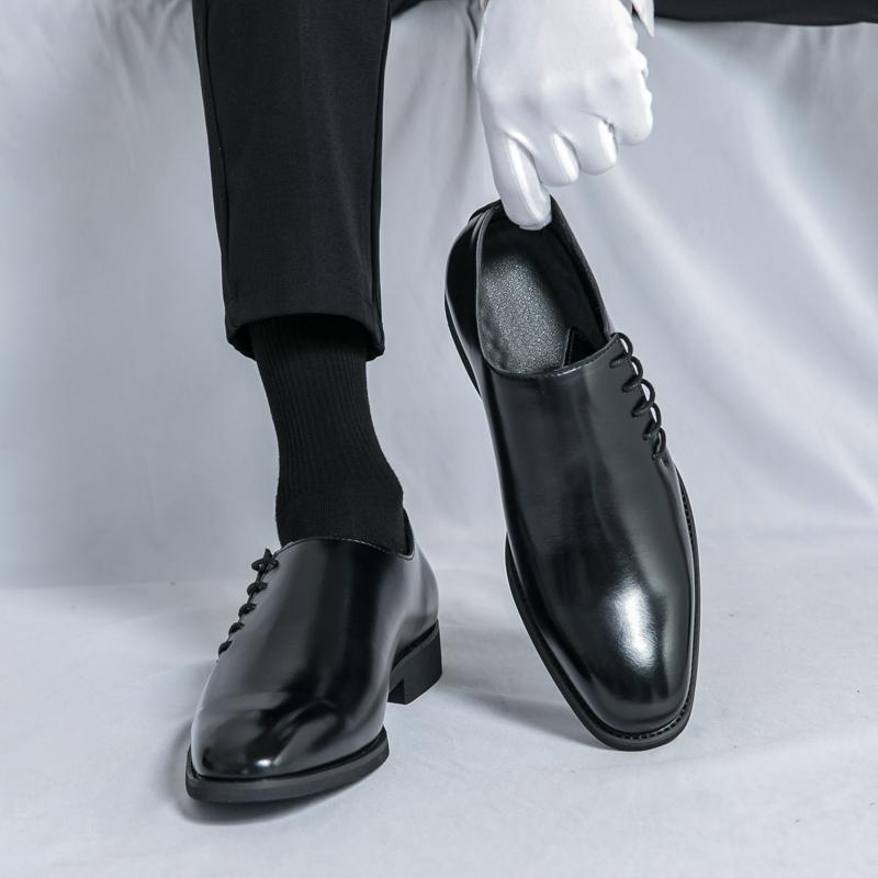 Fashion Luxury designer men's leather shoes Retro gentleman style Fashion party Classic Work Leisure Business Plus Size Slip on New