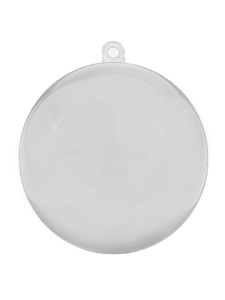 Plastic Christmas Ball 10cm Shopping Transparent 14cm
