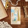 1PC Exquisite Floral Painting Metal Bookmark Hollow Bronzing Bookmark With Tassel Gifts For Book Lovers Writers Readers Students